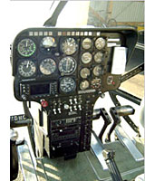 Armaturenbrett Helikopter